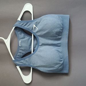 Gymshark vital seamless 2.0 evening blue marl size medium